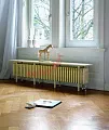 Радиатор-скамейка Zehnder Charleston Bench CB4026-38 N3370 RAL 9016