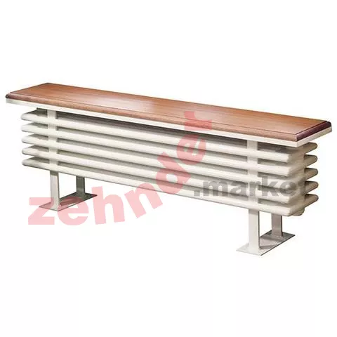 Радиатор-скамейка Zehnder Radiator Bench B5120/8 N3570 RAL 9016