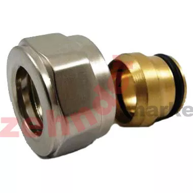 Резьбовое соединение Schlosser для медных труб, сталь GW 22x1.5 x 15MM (602500005)