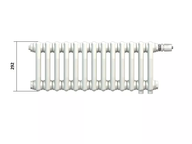 Фото радиатора 2030 с нижней подводкой