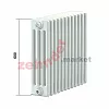 Радиатор Zehnder Charleston CH 4060/29 1270 ¾ RAL 9016