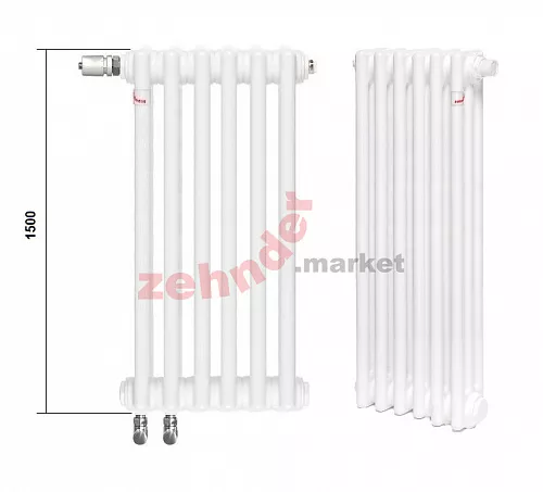Радиатор Zehnder Charleston Completto CH 3150/13 V001 ½ RAL 9016