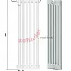 Радиатор Zehnder Charleston Completto CH 6200/07 V001 ½ RAL 9016