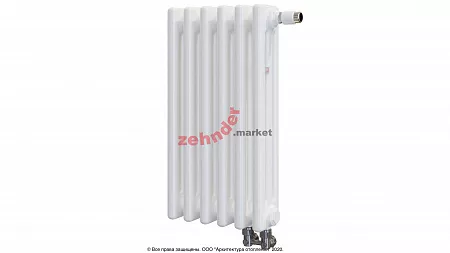 Радиатор Zehnder Charleston Completto 3050/06 V001 1/2 RAL 9016 нижнее подключение (с кронштейнами CVD1+BH)