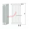 Радиатор Zehnder Charleston Completto CH 4075/14 V001 ½ RAL 9016