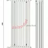 Радиатор Zehnder Charleston CH 3220/30 1270 ¾ RAL 9016