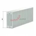 Радиатор Zehnder Charleston CH 6090/13 1270 ¾ RAL 9016