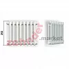 Радиатор Zehnder Charleston CH 2030/05 1270 ¾ RAL 9016
