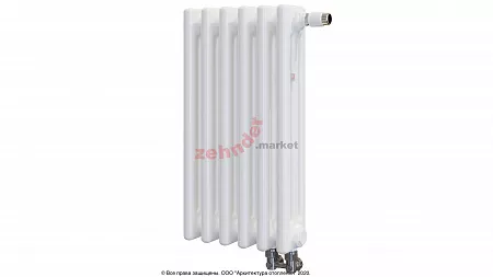 Радиатор Zehnder Charleston Completto 3050/06 V001 1/2 RAL 9016 нижнее подключение