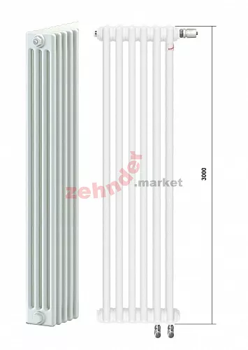Радиатор Zehnder Charleston Completto CH 4300/05 V001 ½ RAL 9016