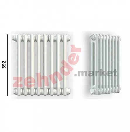 Радиатор Zehnder Charleston CH 2040/64 1270 ¾ RAL 9016