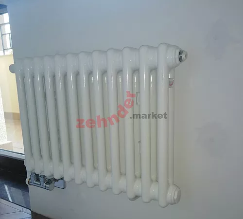 Радиатор Zehnder Charleston Completto 2050/26 V001 1/2 RAL 9016 нижнее подключение (с кронштейнами CVD1+BH)