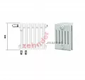 Радиатор Zehnder Charleston Completto CH 6040/03 V001 ½ RAL 9016