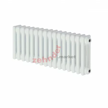 Радиатор Zehnder Charleston 3037/16 1270 3/4 RAL 9016 боковое подключение