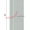Радиатор Zehnder Charleston CH 4180/08 1270 ¾ RAL 9016