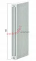 Радиатор Zehnder Charleston CH 4180/08 1270 ¾ RAL 9016