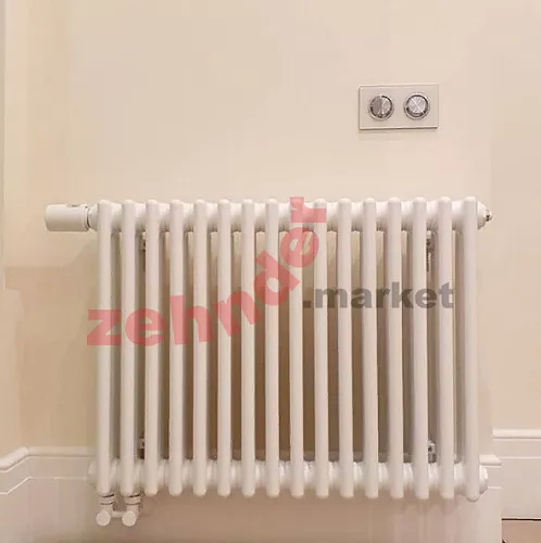 Радиатор Zehnder Charleston Completto 3050/06 V001 1/2 RAL 9016 нижнее подключение (с кронштейнами CVD1+BH)