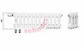 Радиатор Zehnder Charleston Completto CH 2026/31 V001 ½ RAL 9016