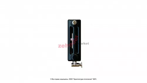 Радиатор Zehnder Charleston Completto 3030/24 V001 1/2 RAL 9217 matt цвет Черный нижнее подключение