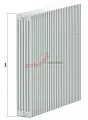 Радиатор Zehnder Charleston CH 6250/15 1270 ¾ RAL 9016