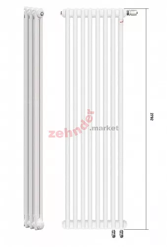 Радиатор Zehnder Charleston Completto CH 2280/15 V001 ½  RAL 9016