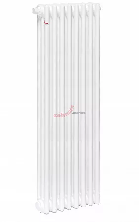 Вертикальный радиатор Zehnder Charleston Completto 3180/08 V001 1/2 RAL 9016 нижнее подключение