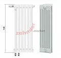 Радиатор Zehnder Charleston Completto CH 6110/06 V001 ½ RAL 9016