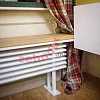 Радиатор-скамейка Zehnder Radiator Bench B5120/8 N3570 RAL 9016