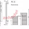 Полотенцесушитель Zehnder Quaro Inox QAI-100-045