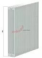 Радиатор Zehnder Charleston CH 6300/30 1270 ¾ RAL 9016