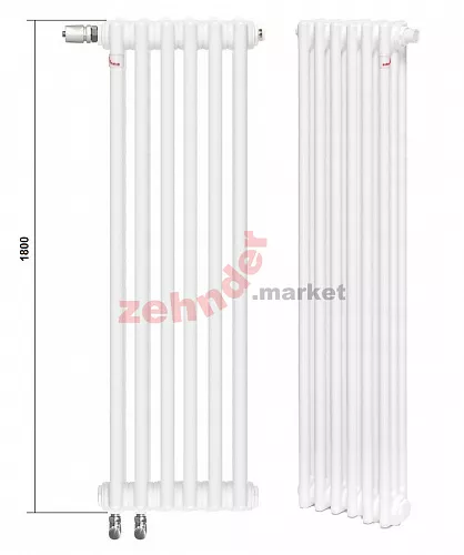 Радиатор Zehnder Charleston Completto CH 3180/32 V001 ½ RAL 9016