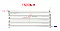 Радиатор Zehnder Charleston Turned T2150/12 N1680 RAL 9016