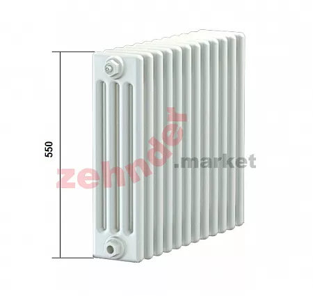Радиатор Zehnder Charleston CH 4055/07 1270 ¾ RAL 9016