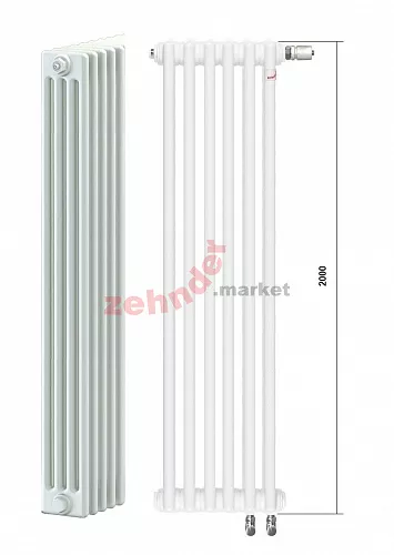 Радиатор Zehnder Charleston Completto CH 4200/07 V001 ½ RAL 9016