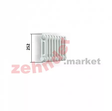 Радиатор Zehnder Charleston CH 2026/59 1270 ¾ RAL 9016