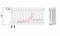 Радиатор Zehnder Charleston Completto CH 2055/19 V001 ½  RAL 9016