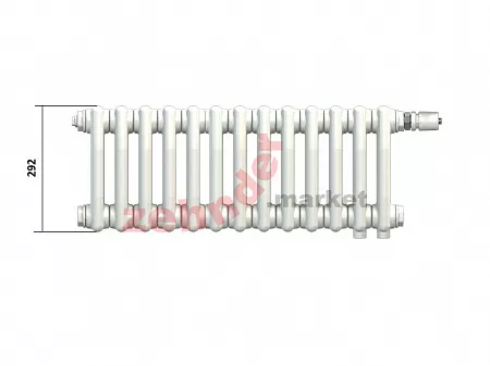 Радиатор Zehnder Charleston Completto CH 2030/60 V001 ½ RAL 9016