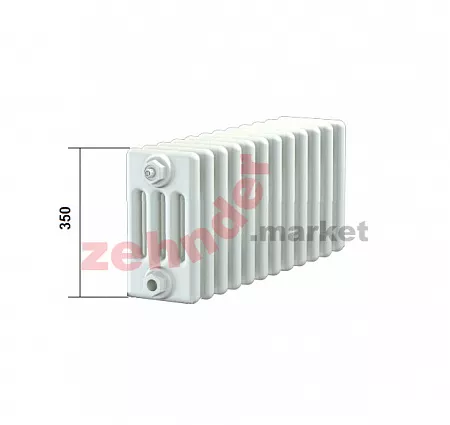Радиатор Zehnder Charleston CH 4035/07 1270 ¾ RAL 9016