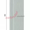 Радиатор Zehnder Charleston CH 4200/21 1270 ¾ RAL 9016