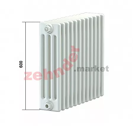 Радиатор Zehnder Charleston CH 4060/07 1270 ¾ RAL 9016
