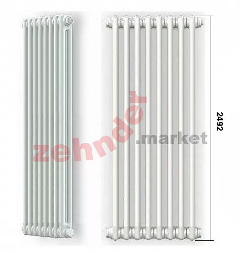 Радиатор Zehnder Charleston CH 2250/04 1270 ¾ RAL 9016