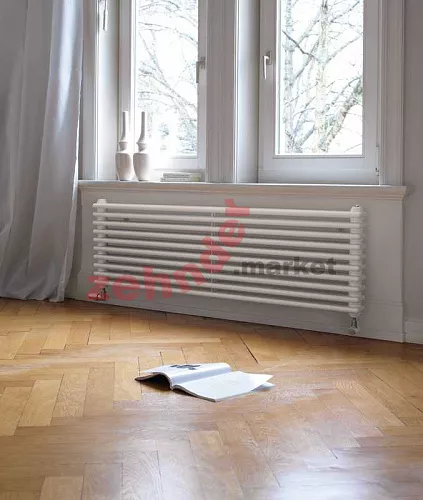 Радиатор Zehnder Charleston Turned T3150/8 N1280 RAL 9016