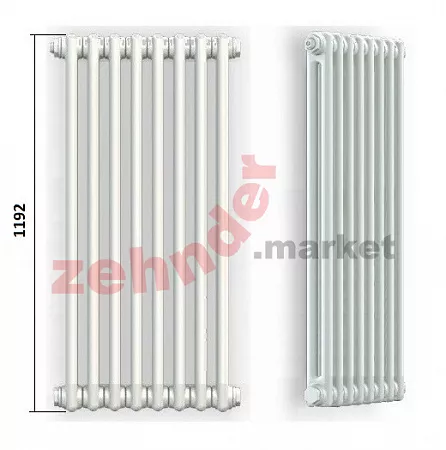 Радиатор Zehnder Charleston CH 2120/07 1270 ¾ RAL 9016
