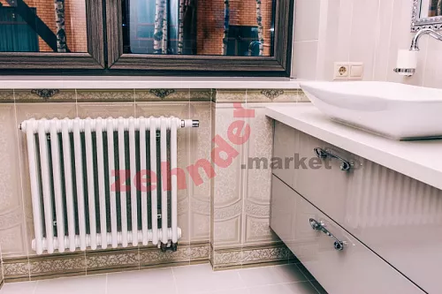 Радиатор Zehnder Charleston Completto 2050/26 V001 1/2 RAL 9016 нижнее подключение (с кронштейнами CVD1+BH)