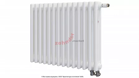 Радиатор Zehnder Charleston Completto 3050/14 V001 1/2 RAL 9016 нижнее подключение