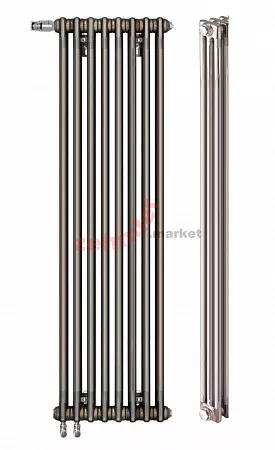 Вертикальный радиатор Zehnder Charleston Completto 3180/08 V001 1/2 Technoline 0325 TL нижнее подключение