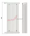 Радиатор Zehnder Charleston CH 3180/18 1270 ¾ RAL 9016