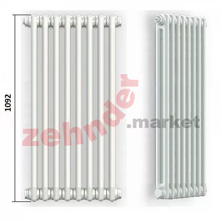 Радиатор Zehnder Charleston CH 2110/05 1270 ¾ RAL 9016