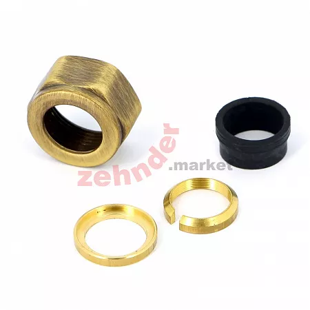 Соединитель обжимной Carlo Poletti 16 х М24 х 19 для медных труб цвет бронза (A33110MA)