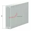 Радиатор Zehnder Charleston CH 6100/51 1270 ¾ RAL 9016